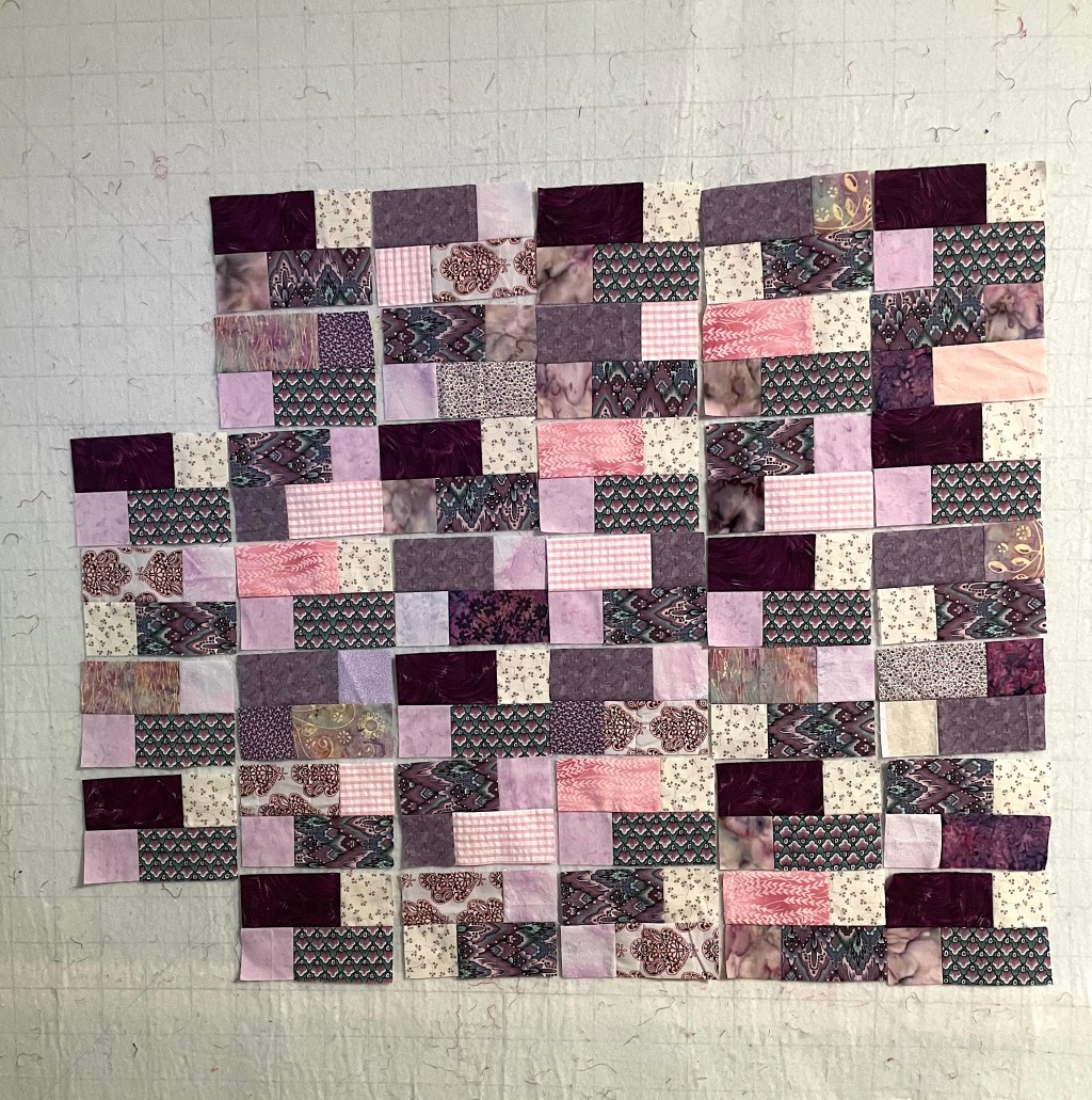 Purple Brick Quilt