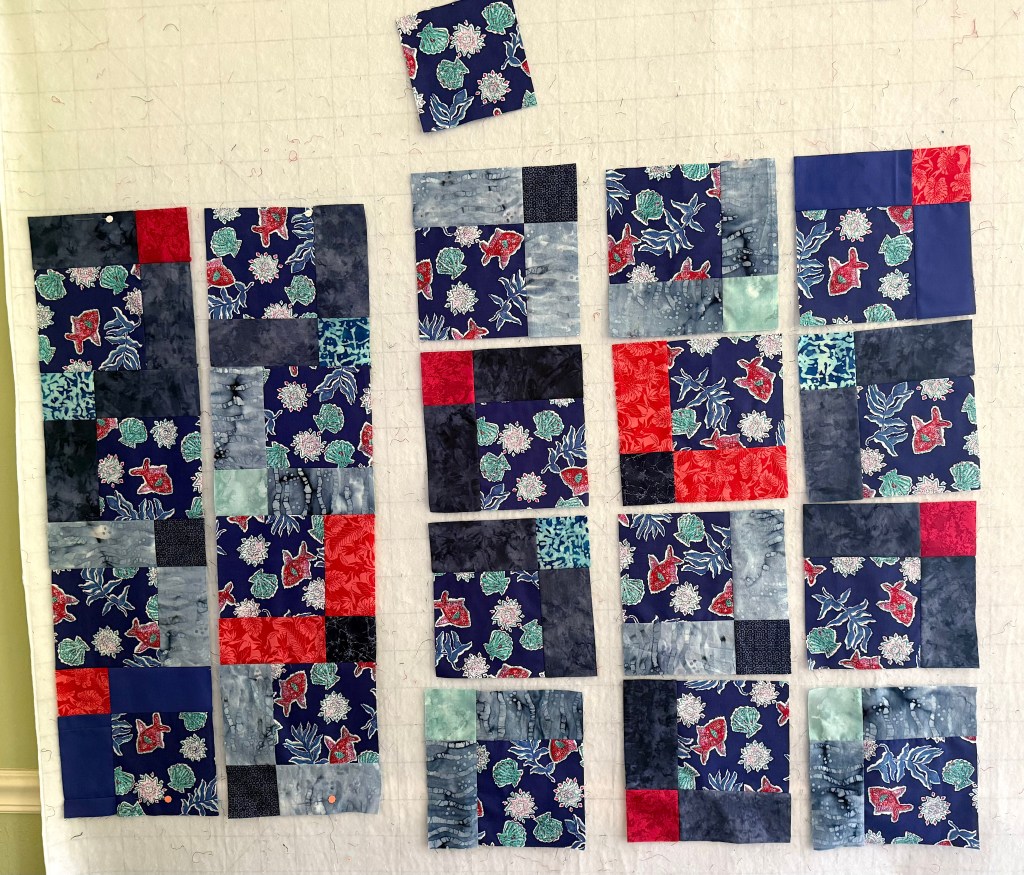 Disappearing 9 Patch Scallop Baby&nbsp;Quilt